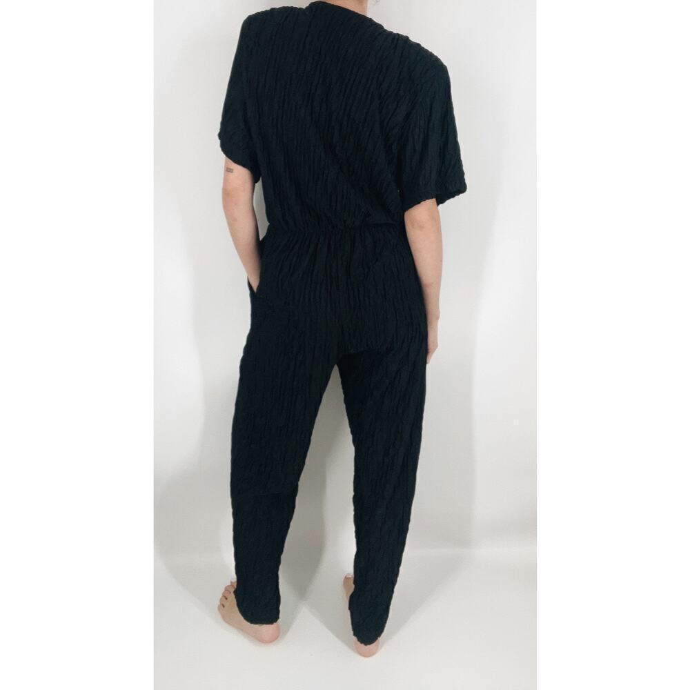 Vintage Oscar De La Renta Swimwear Zip Jumpsuit Cover Up Size Small - Picture 3 of 5
